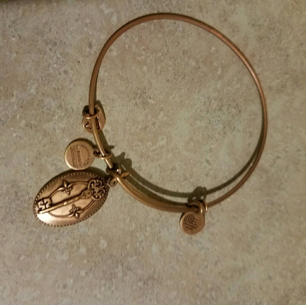 Alex n Ani energy gold bracelet