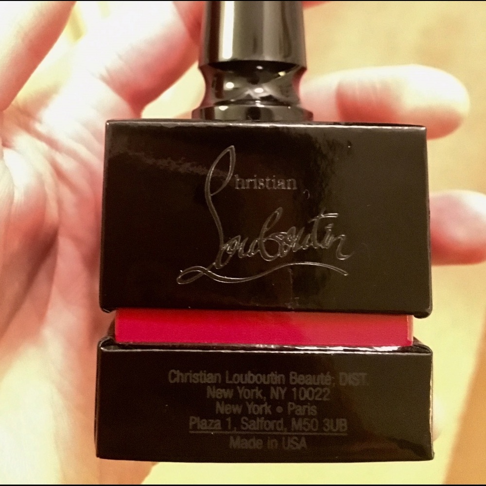 Christian Louboutin red nail polish