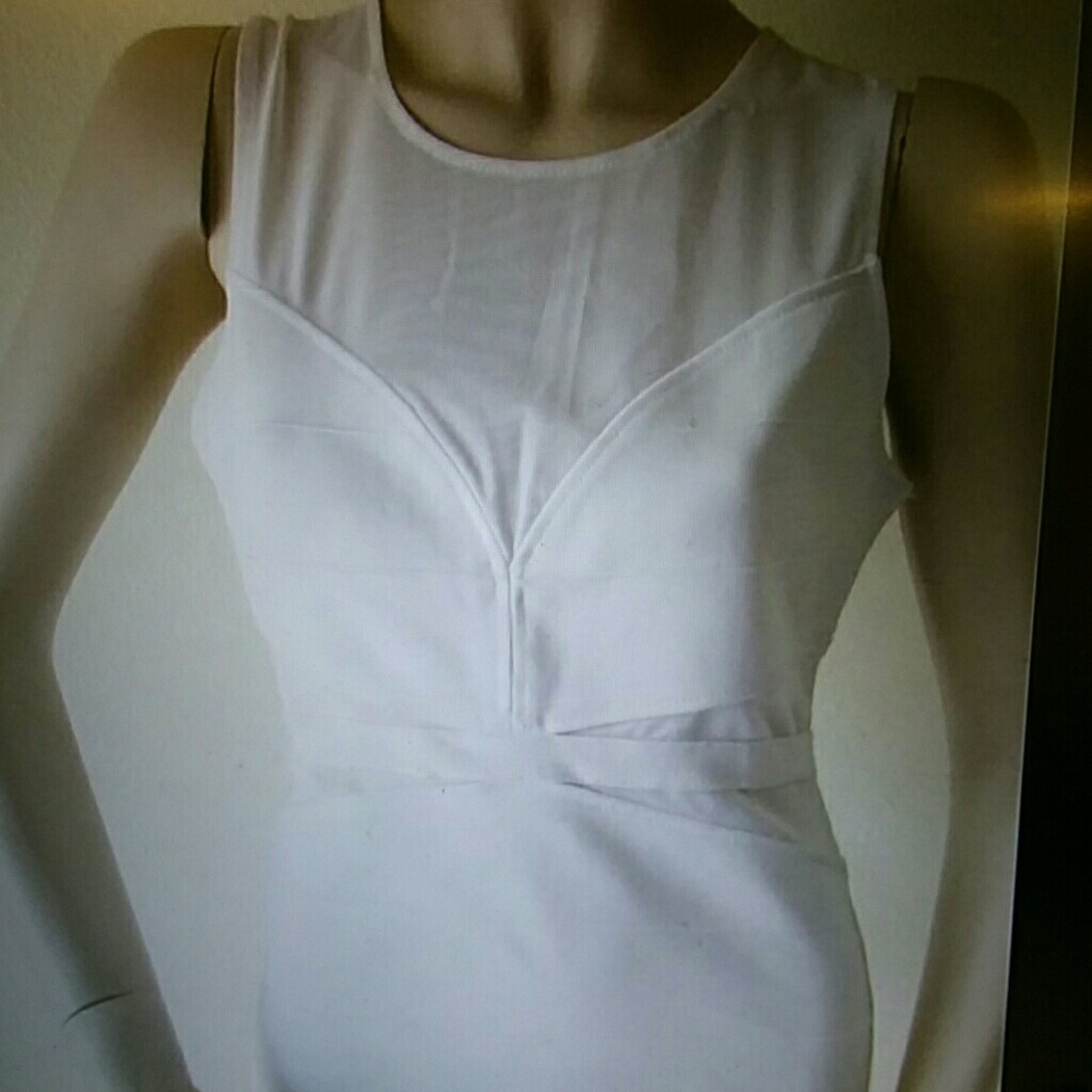 Bebe mesh sweater dress size M