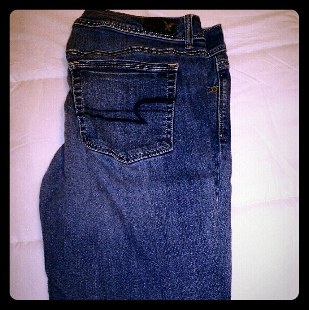 Size 14L American Eagle Super Stretch Kickboot