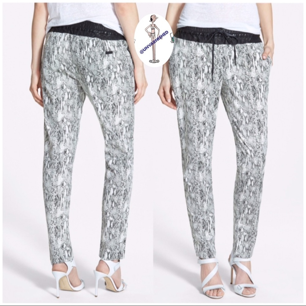 Joe's Off Duty The Rocky Jogger NWOT Leather Trim