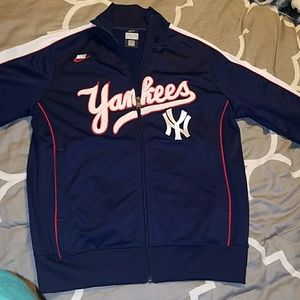 Nike New York Yankees zip up track jacket sz M