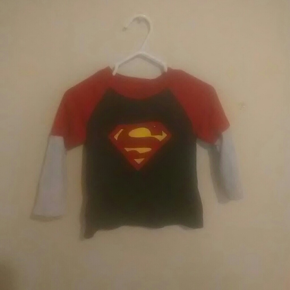 Super man casual top
