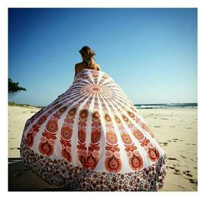 Tapestry mandala, bed cover, beach blanket