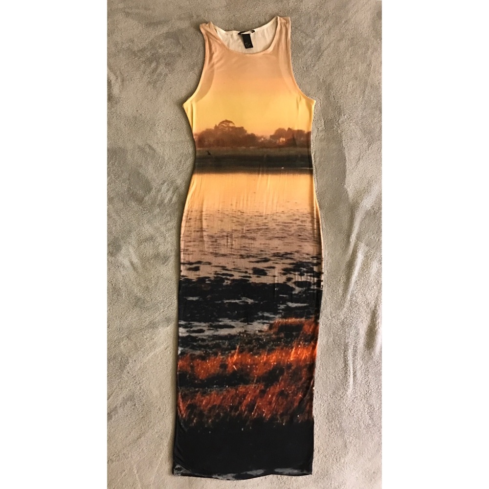 H&M Sunset Maxi Dress