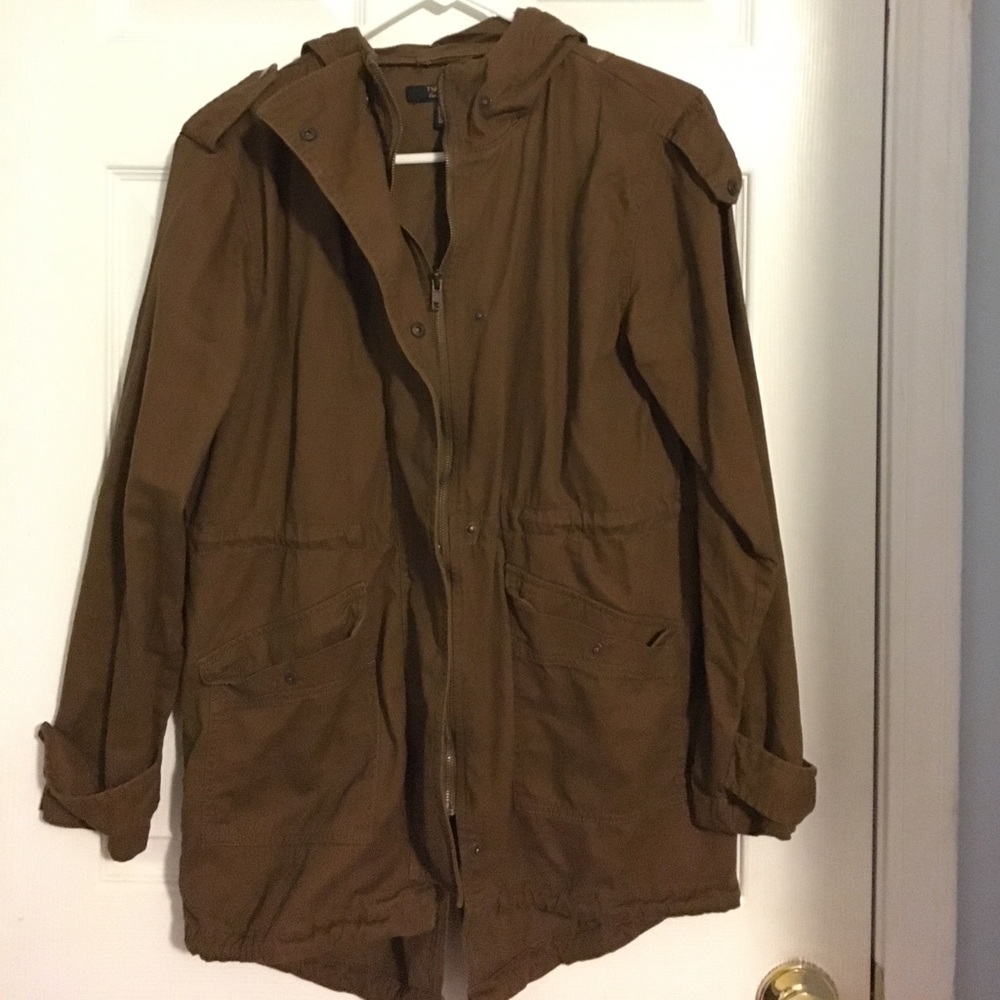 Brown utility jacket