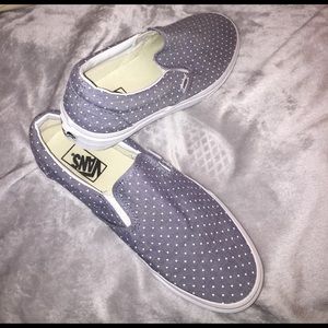 Vans slide on shoes