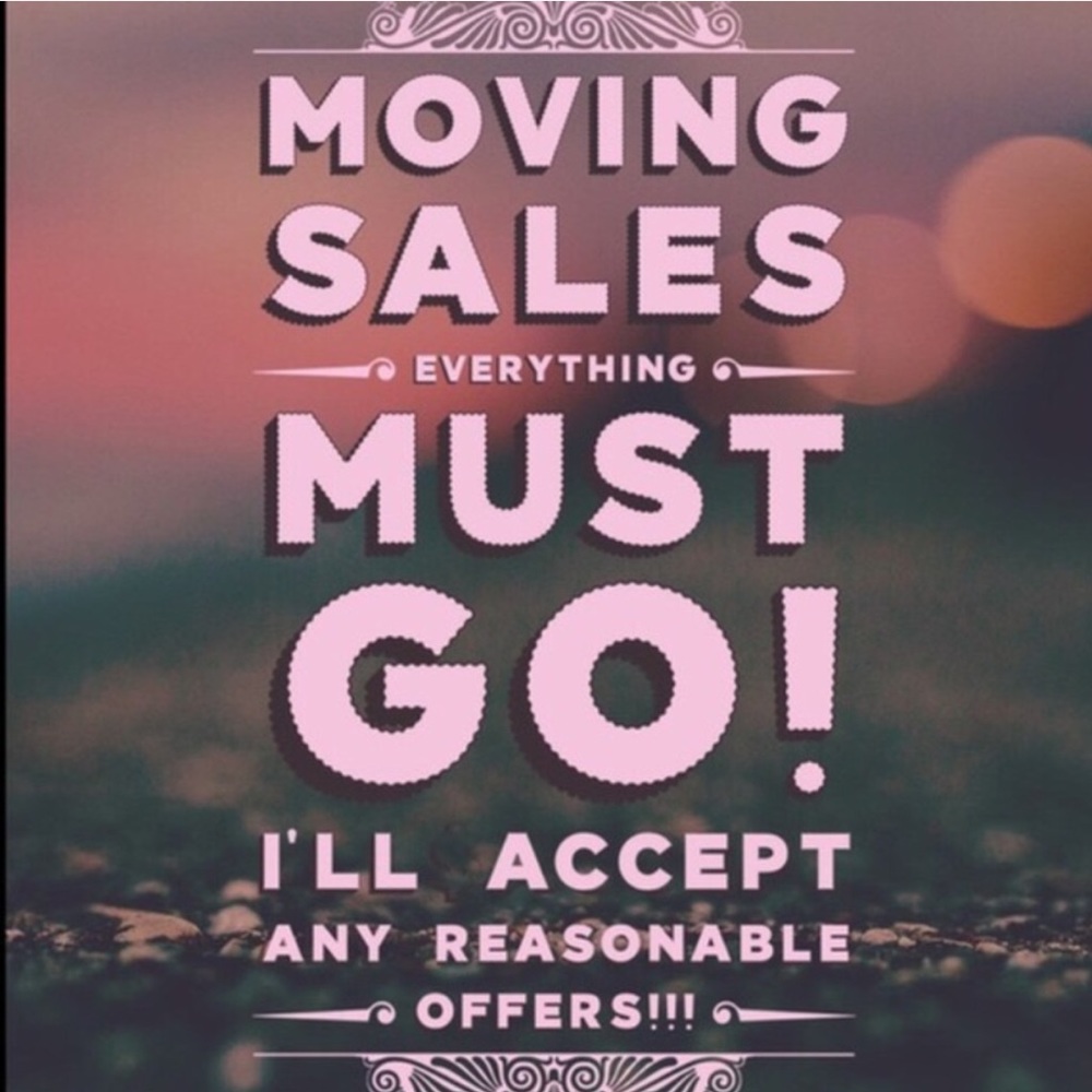 Moving Sale!!!!