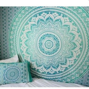 Twin tapestry ,bed cover, wall tapestry, curtain