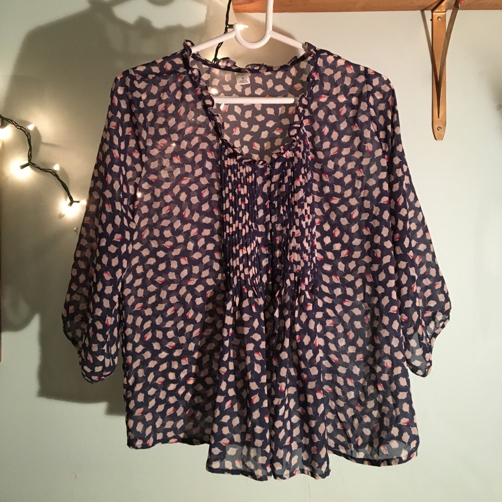 Sheer blouse