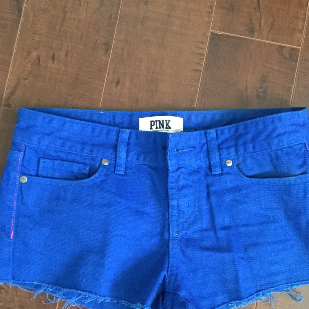 VS pink shorts