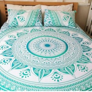Queen size tapestry mandala
