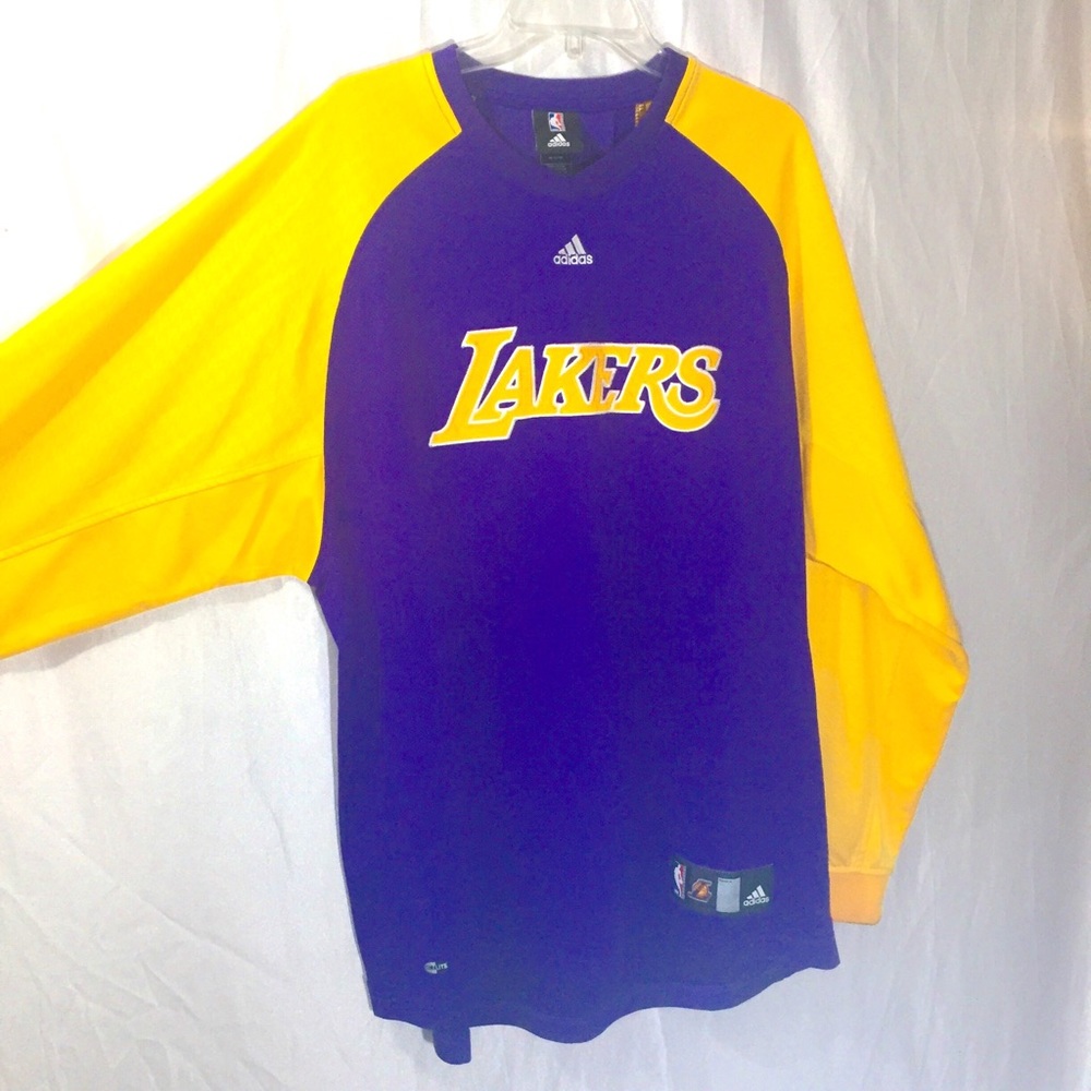 Los Angeles Lakers Authentic NBA Pre Warmup Shirt
