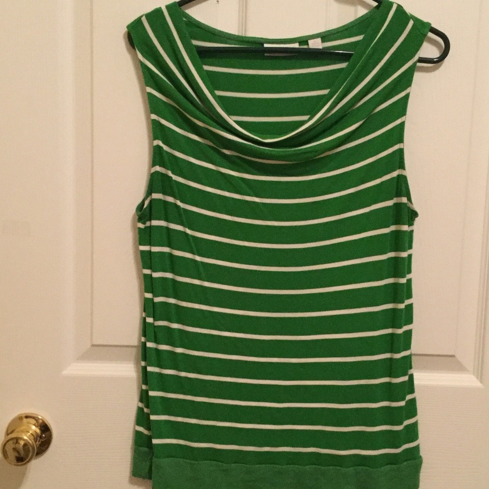 New York and company striped shirt