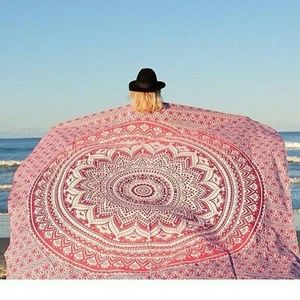 Twin size tapestry mandala.