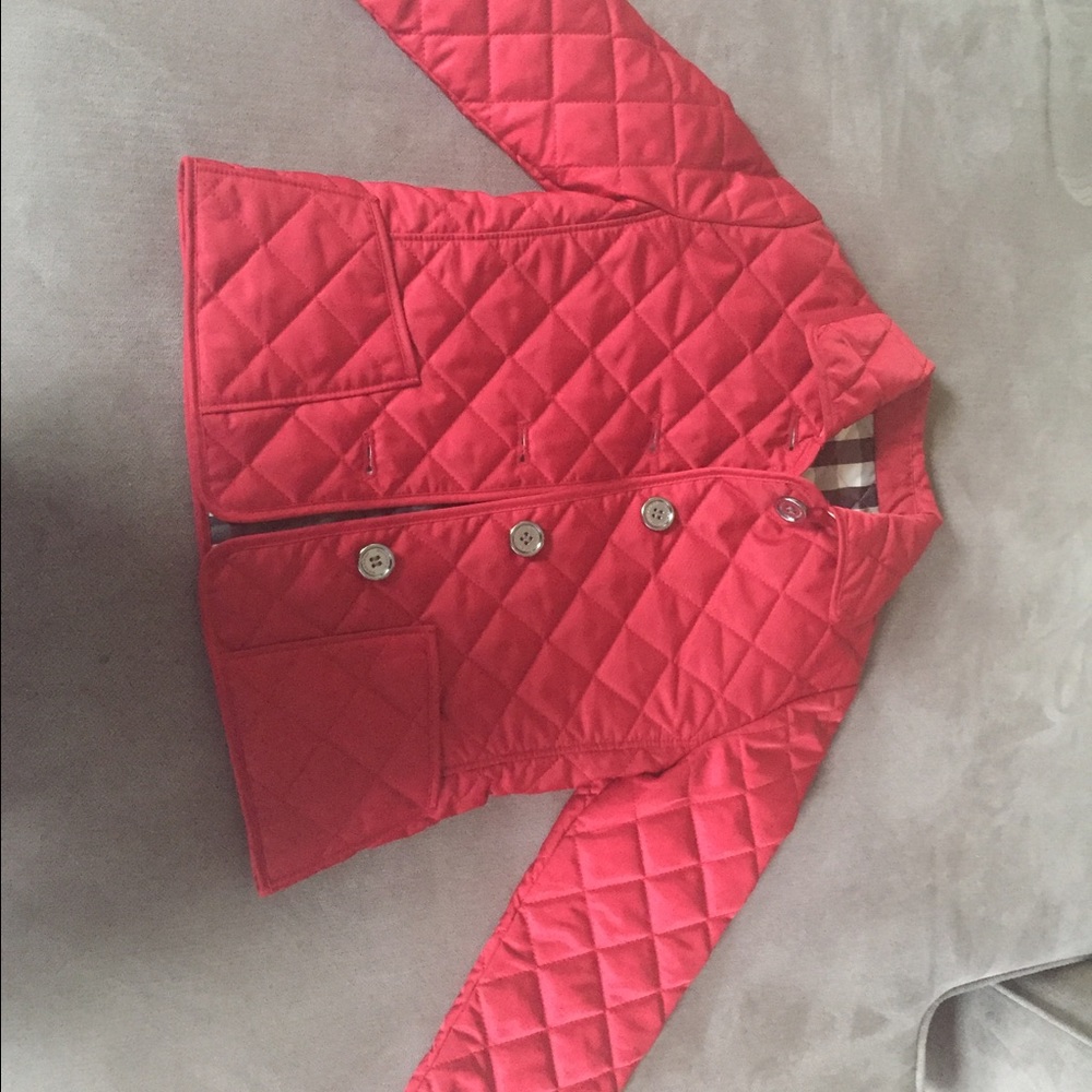 NWOT Burberry girls spring/fall jacket 4T