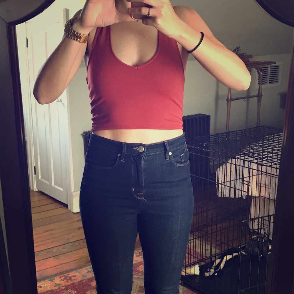 Brandy Melville Halter Crop