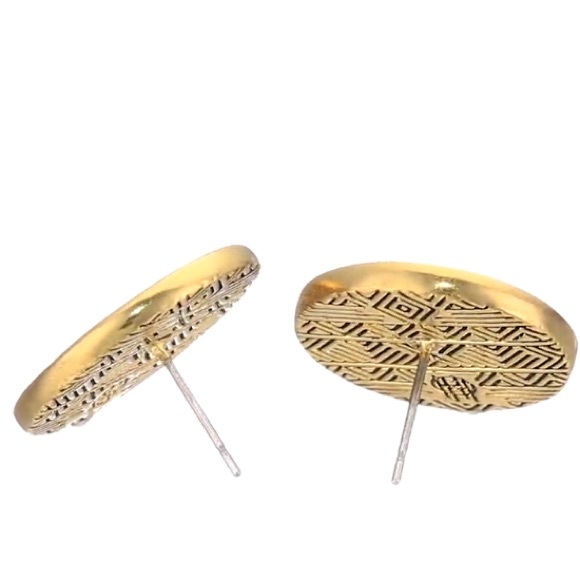 house of harlow // hieroglyphics stud earrings - Picture 2 of 4