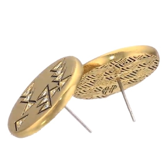 house of harlow // hieroglyphics stud earrings - Picture 4 of 4