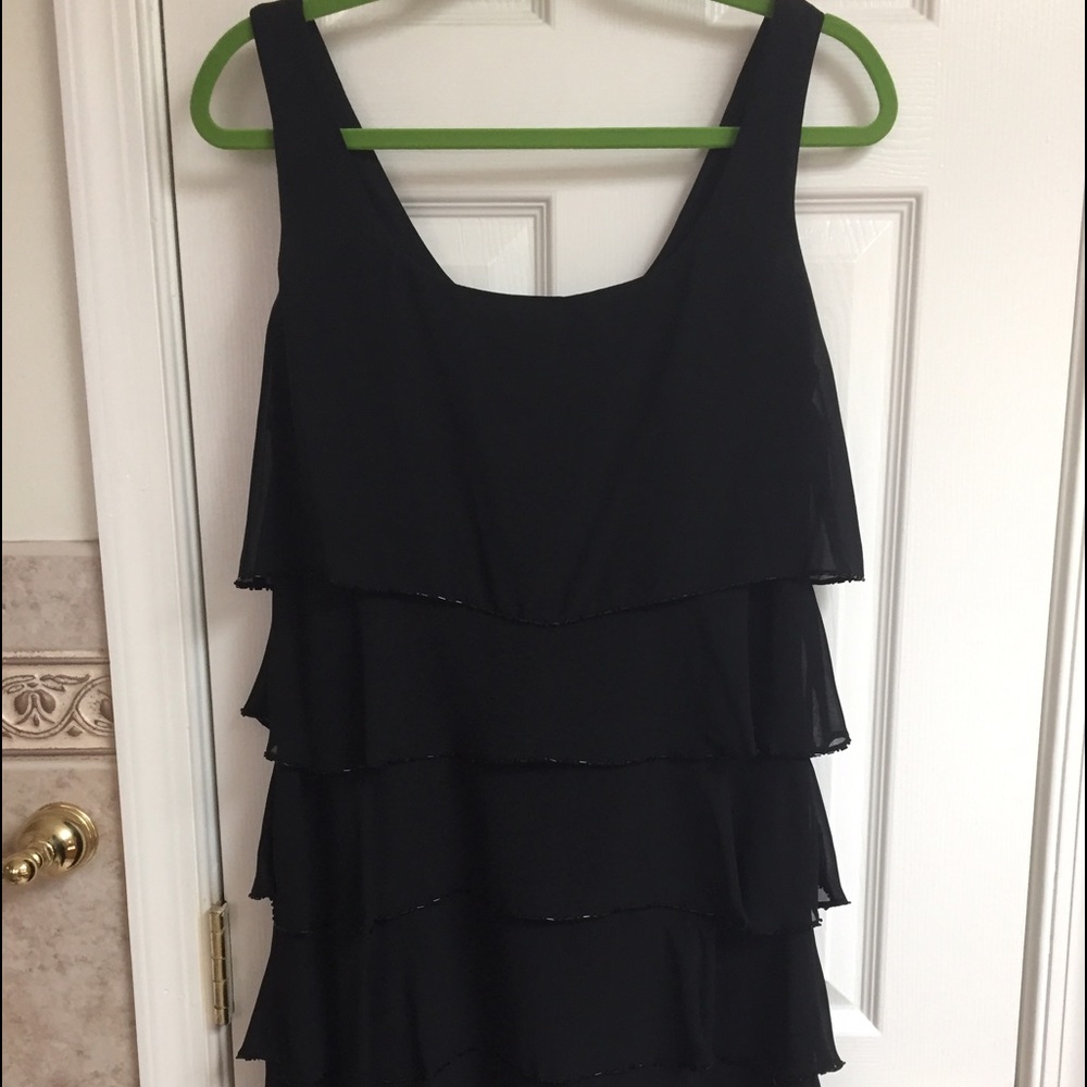Patra black Dress 1920's Flapper Gatsby