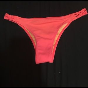 Pink VS bathing suit bottoms