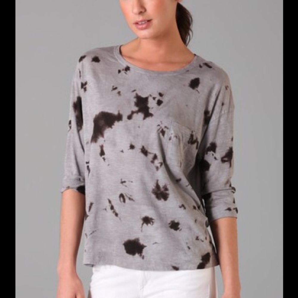 Vince Tie Dyed Pocket Tee Size XS