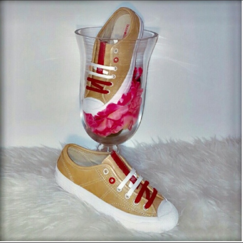 New Leather BUSSOLA 5 Beige Casual Sneaker Shoes