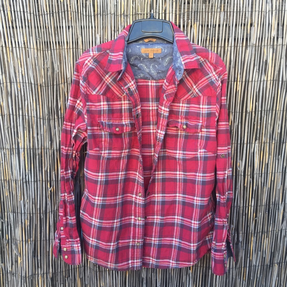 Jachs Girlfriend Red Flannel