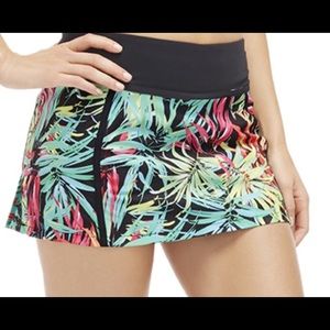 Fabletics Hawaiian Print Running & Tennis Skirt