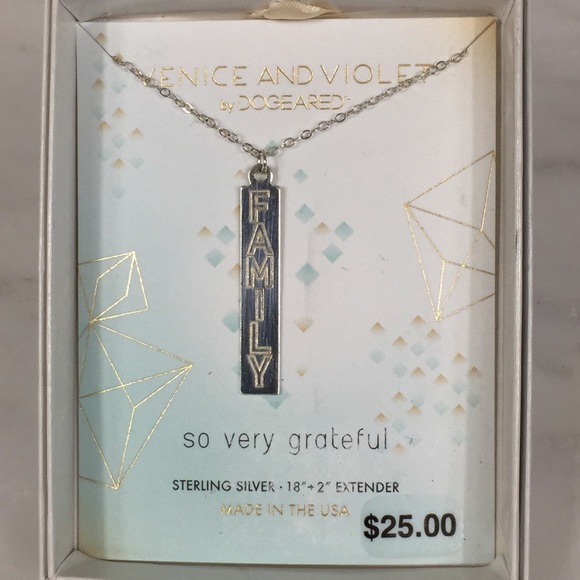 Venice and Violet FAMILY Charm Necklace - Picture 2 of 4