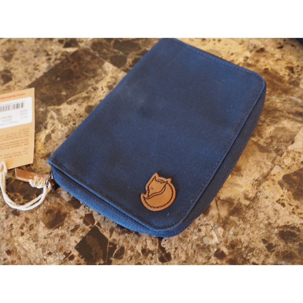 Fjallraven Travel Passport Wallet - Navy