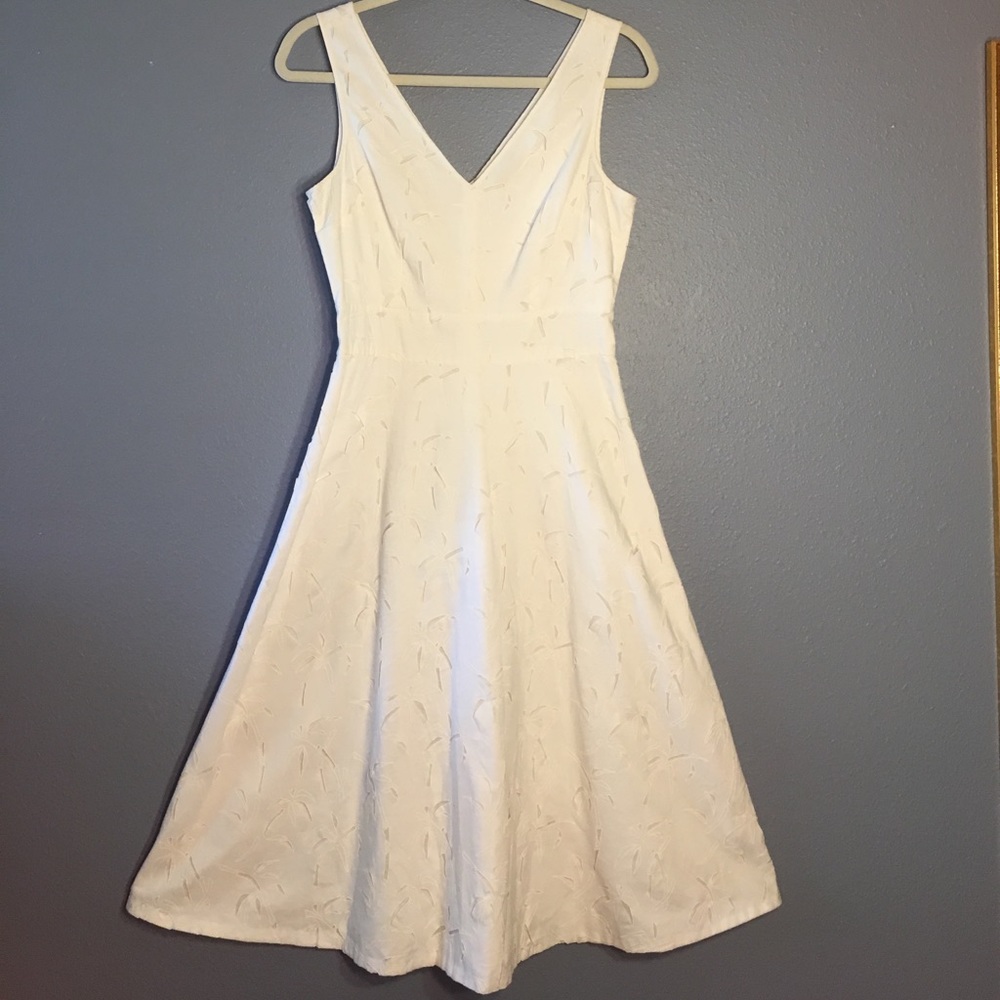 Size 4 J. Crew White Dress