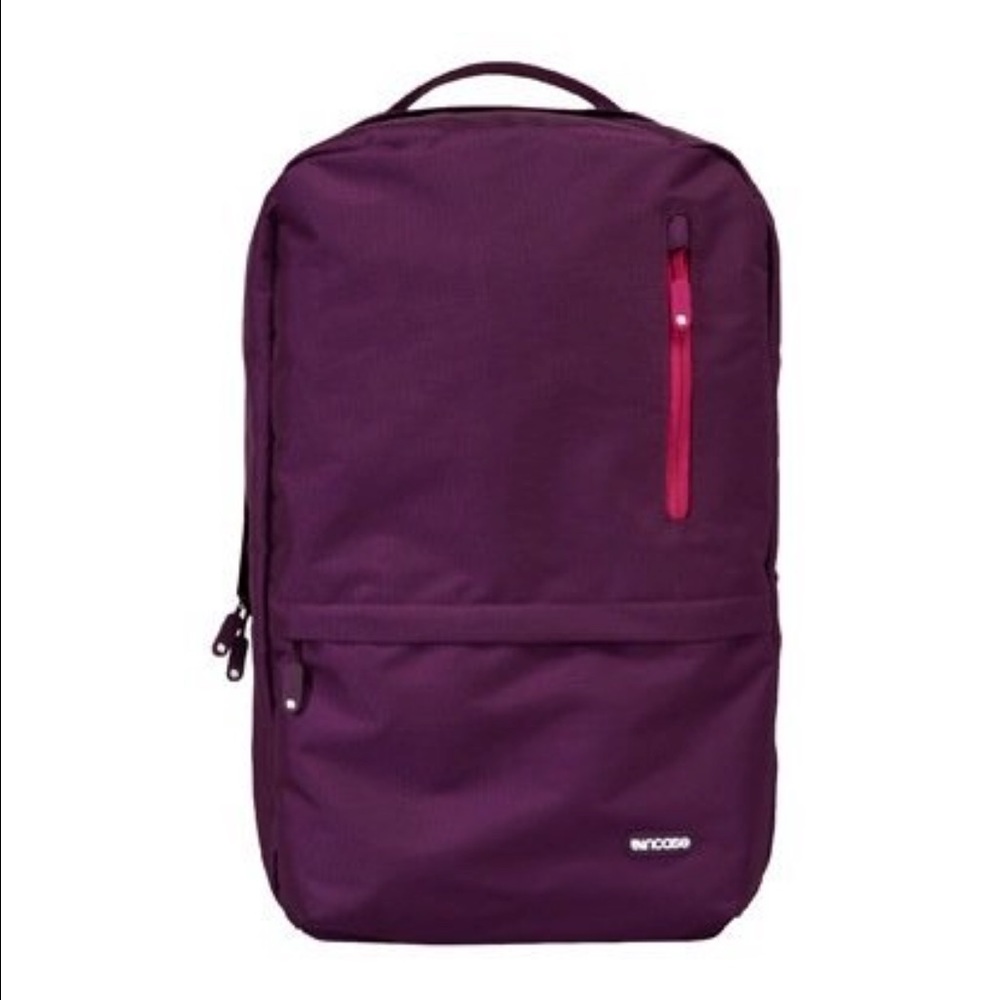 Incase Campus Backpack - Aubergine & Cranberry