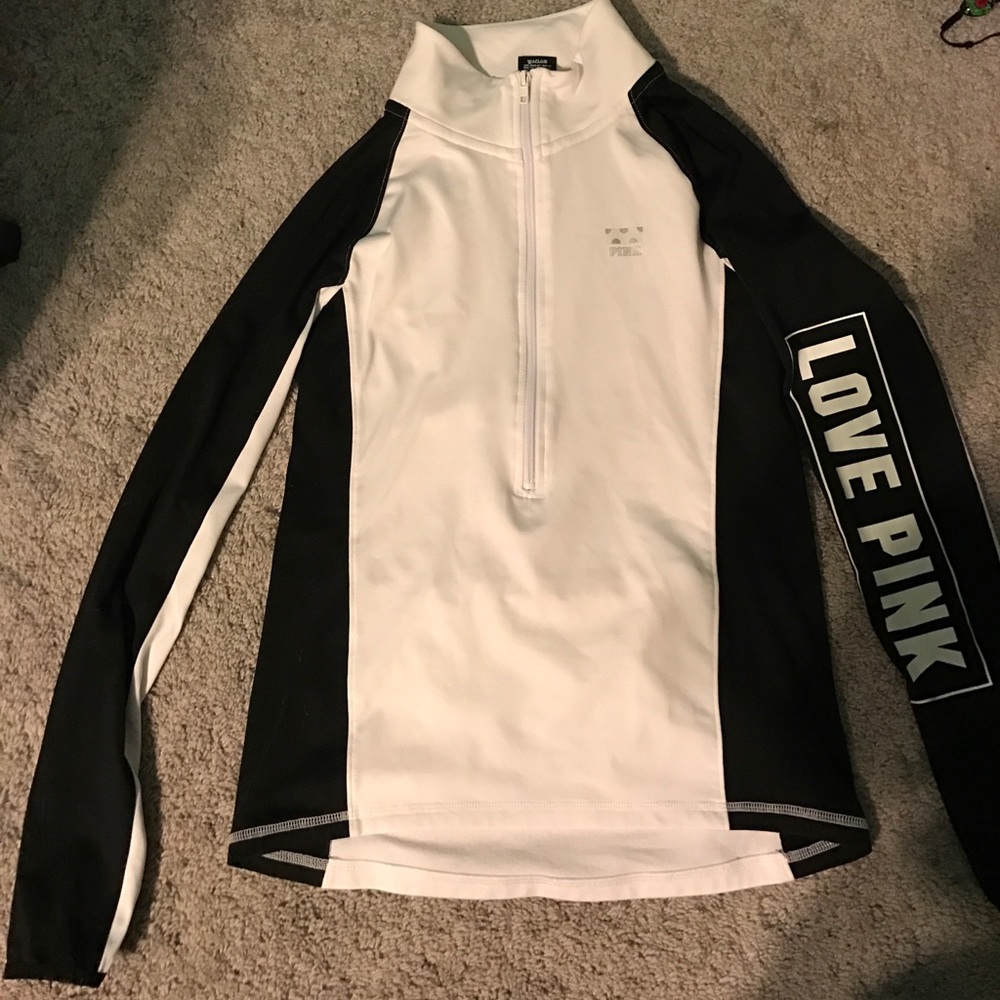 pink® half zip up
