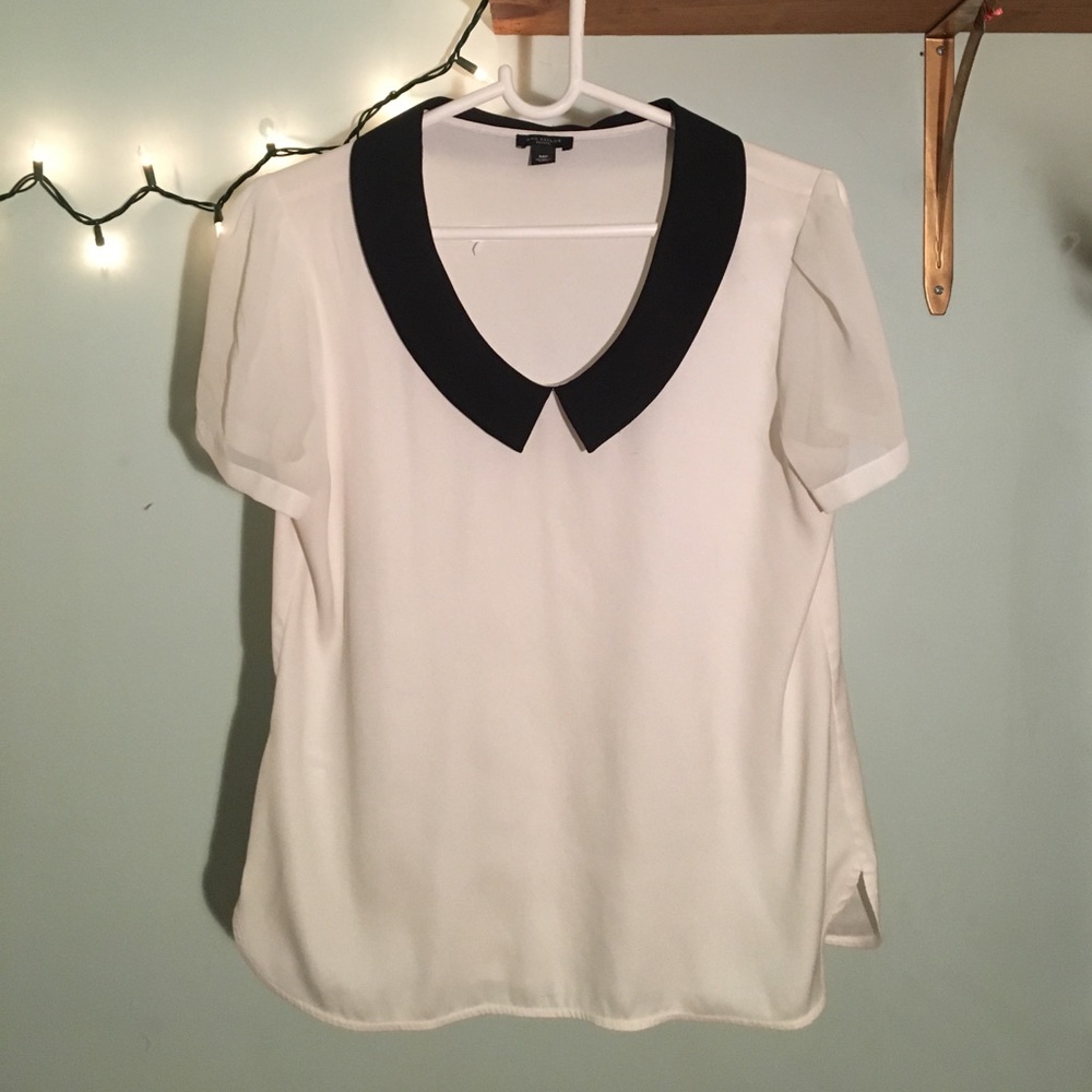 Sweet Collared Ann Taylor Blouse