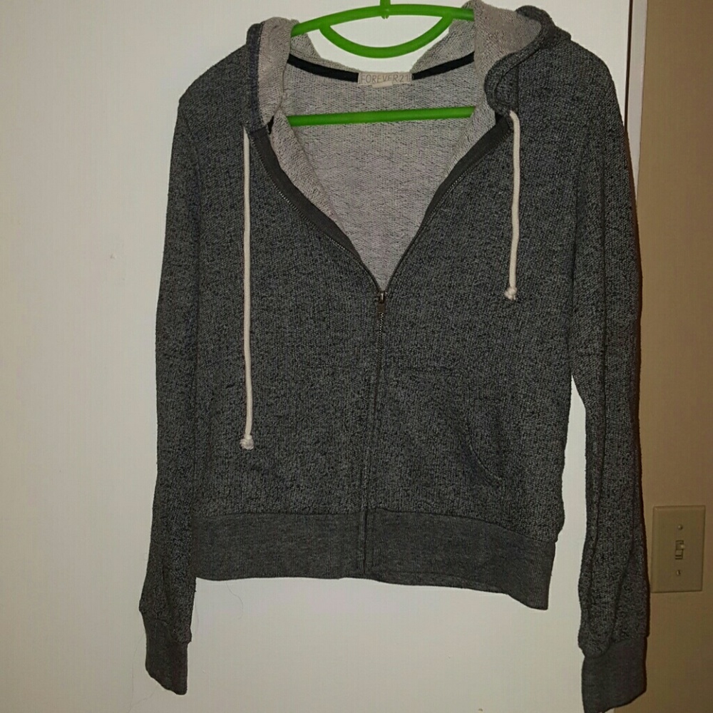 Forever 21 zip up hoodie