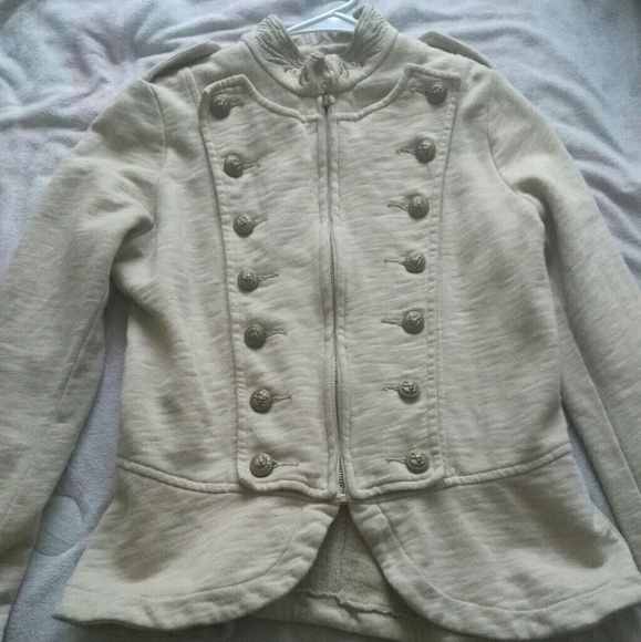 Denim & Supply Ralph Lauren Tops - Denim & Supply Ralph Lauren Beige Military Top