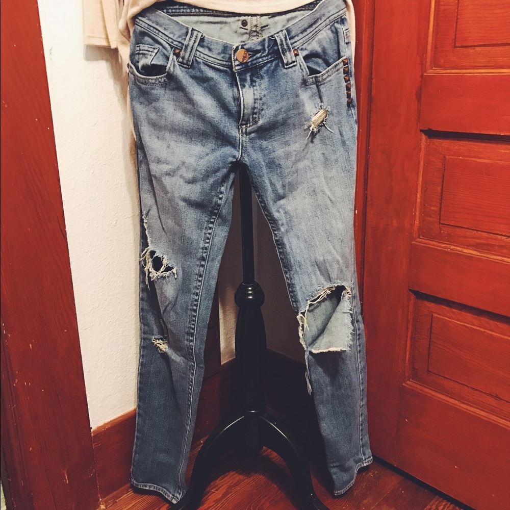 Roxy distressed jeans