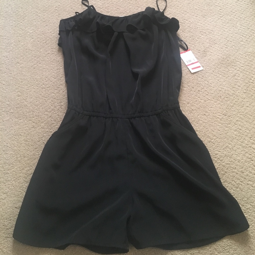 Black Rachael Roy romper
