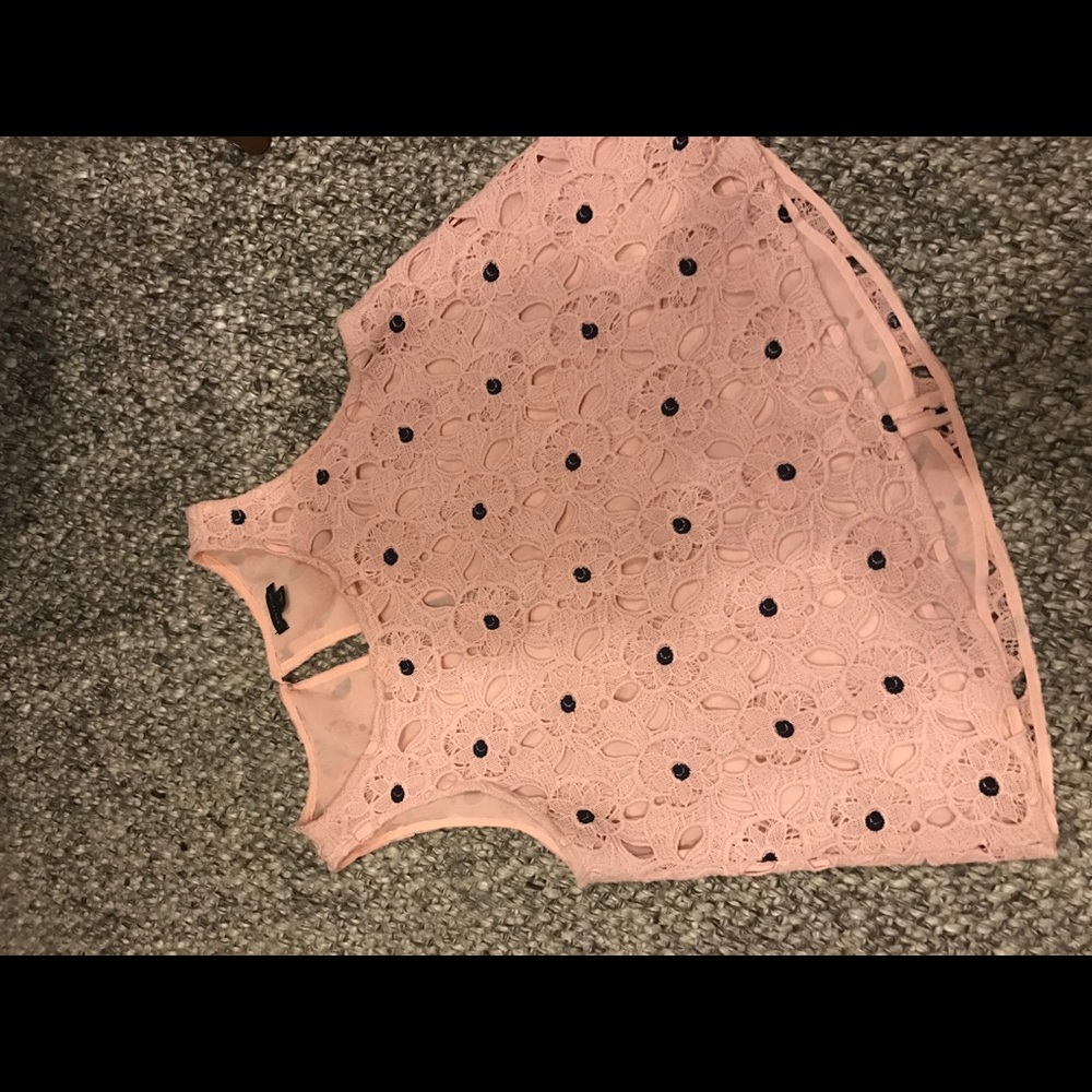 Ann Taylor floral tank top