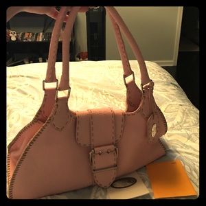 Pink fendi purse