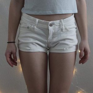 White shorts