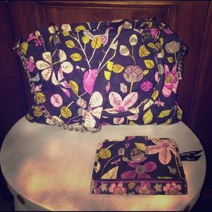 Vera Bradley Purse and Wallet