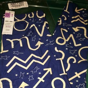 Zodiac astrology sign leggings