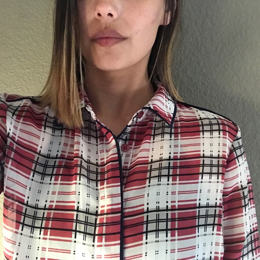 Keds plaid shirt