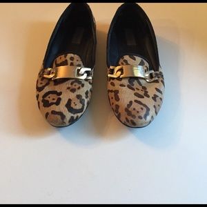 Animal Print Steve Madden Loafers Flats