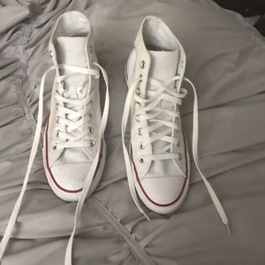 Size 9 high top converse