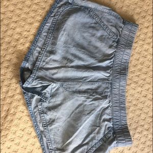 American Eagle large chambray shorts