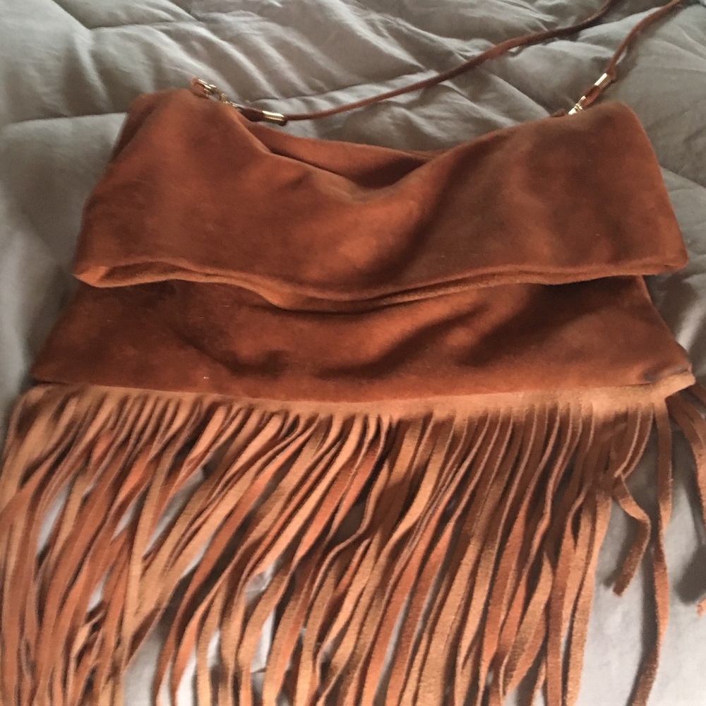 Reduced for quick sell Free people  suede purse