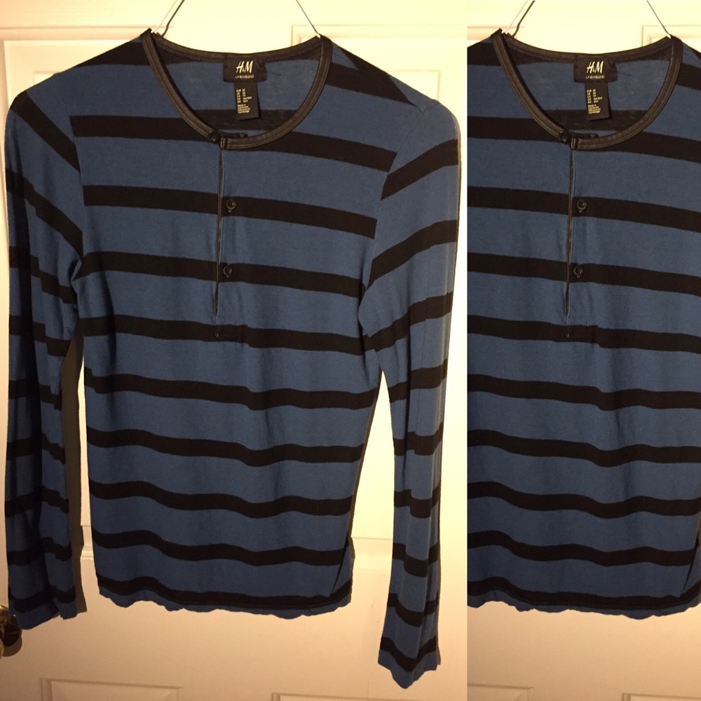 Linen-blend Henley